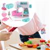 Macchina da cucire elettrica giocattolo per bambini, giocattolo educativo