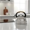 Bollitore a Fischio in Acciaio Inox Compatibile con Induzione per Cucina