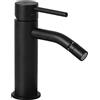 PAFFONI Rubinetto miscelatore monocomando per bidet serie light nero opaco Scarico 1...