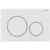GEBERIT PLACCA 2 TASTI MODELLO SIGMA 20 BIANCO OPACO/BIANCO/BIANCO OPACO GEBERIT