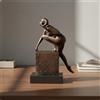 12 Pezzi Statuetta Dei Segni Zodiacali Look Classico per Studio, Ufficio