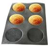 Forme Per Hamburger In Silicone Teglia Da Forno Perforata Per Panini Da Forno 6