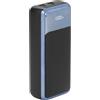 Rivacase, Powerbank 30000mAh 65W per Laptop / Smartphone QC 3.0 con Schermo LCD