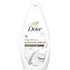 Dove Bagnodoccia Nutrimento Delicato, Idratante Dermo-Naturale, Olio di Cocco, 1/4 Crema Idratante, Dermatologicamente Testato, Bagnoschiuma Uomo e Donna, 100% Bottiglia Riciclata* 450 ml