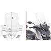 GIVI PARABREZZA GIVI YAMAHA X-MAX 300 dal 2017 al 2022 COD. D2136ST