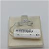 ARMONIE GIOIELLI ANELLO SOLITARIO IN ORO 18KT E DIAMANTE NATURALE 0.10 ct (0643)