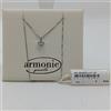 ARMONIE GIOIELLI ARMONIE COLLANA PUNTO LUCE IN ORO BIANCO 18KT 750 E DIAMANTE DA 0.14 (0637)