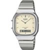 Casio Orologio Unisex Casio Acciaio Multifunzione Vintage Beige AQ-240E-7A2EF