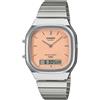 Casio Orologio Unisex Casio Acciaio Multifunzione Vintage Rosa AQ-240E-4AEF