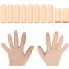Does not apply 10 Pezzi Proteggi Dita in Silicone Traspiranti, Manicotti Traspiranti, Proteggi