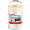 tesa® Easy Cover Pellicola UNIVERSALE Telo Protettivo per Mascheratura, 25m x 550mm, Trasparente