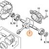 STIHL ALBERO MOTORE A GOMITO MOTOSEGA POTATURA MS 193 194 T C TC ORIGINALE