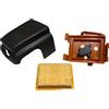 Sermac Filtro Aria Completo Decespugliatore Stihl FS120-Rif.41341410300-Ø31mm-Adattabil