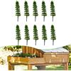 Enhance the Landscape 10 pz modello alberi di pino per scenario ferroviario ferr