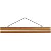 Cornice magnetica pergamena da appendere in legno in teak per poster e stampe pa