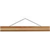 Cornice magnetica pergamena da appendere in legno in teak per poster e stampe pa