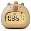Does not apply Capibara Sveglia Bambini, Comodino Con Luce Notturna, Display Digitale LED 3,15
