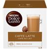 Nescafé capsule Dolce Gusto, aroma CAFFELATTE - conf. da 16 CAPSULE