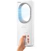 Wintem - Ventilatore a Torre Silenzioso Freezy Senza Pale con Telecomando, 3 Velocità, 3 Modalità, Timer 15 Ore e Oscillazione, Ventilatore da Terra con Display LED e Comandi Touch Intuitivi