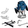 Bosch Professional Fresatrice a filo GOF 20-12 (incl. aspiratore, rullo e guida parallela, perno di centraggio, chiave a bussola, set di pinze 12 mm, 8 mm, manicotto di guida 17 mm)