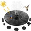 Fontana Solare Da Giardino, Pompa Solare per Fontana, Da Esterno Kit Pompa per F