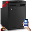 AAOBOSI Frigo Portatile 45L Frigo da Campeggio con APP Frigorifero Per Caravan con Luci