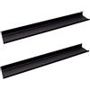 MILUKA Mensola da Muro Sospesa 70 x 10 cm - Set di 2 | Mensole da Parete Stretta