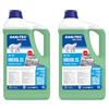 SANITEC igiene sicura Grekol SS - Sgrassatore Igienizzante Universale - per Piani di Lavoro, Cucine, Mense, Industrie Alimentari e Lavorazione Carni (Confezione da 2)