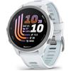 Garmin Forerunner 170, Smartwatch per la corsa, 43mm, GPS multi-band, Display AMOLED, HRV Status, Funzioni di Allenamento Avanzate, Coach, Autonomia fino a 10 giorni (Whitestone/Cloud Blue)
