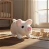 Peluche Elettronico con Movimento fa Rumore Maialino Robot Interattivo
