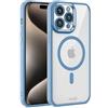 Cool Cover iPhone 15 Pro MAX Magnetico Bordo Celeste