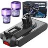 Morpilot Batteria per Dyson V11 8000mAh Batteria a scatto di ricambio per V11 Absolute/V11 Extra/V11 Fluffy/V15 Detect