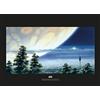 Komar Star Wars Classic RMQ Yavin Lookout - Dimensioni: 70 x 50 cm - Comar Poster da parete (senza cornice)
