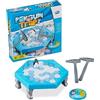 Relaxdays Gioco Pinguino in Trappola, Penguin Trap, Bambini da 3 Anni, Passatempo per Famiglia 2-4 Giocatori, Blu Bianco