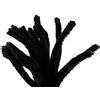 Creativ Pulisci tubi, spessore 15 mm, lunghezza 30 cm, colore nero, 15 pezzi