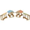 Metcalfe Kit Card Per Stand Di Mercato N Gauge Metcalfe PN830