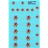 Railtec Acquascivolo Calcomanie Br Late Crest Furetto & Bersaglio (S/L) 7-4400