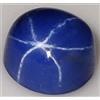 Senza marchio Gemma sfusa rotonda certificata naturale Ceylon 6 raggi STAR zaffiro blu 10,5...