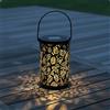 Lanterna LED Traforata Motivo Traforato Lanterna Cava Solare Appendibile