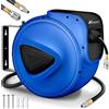 ® Avvolgitubo Aria Compressa 20 Mt Con Tubo | Avvolgitubo Pneumatico Attacco 1/4