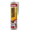 FISCHER SILICONE MULTIUSO SN NEUTRO PROFESSIONALE- Trasparente ml. 310- FISCH- pezzi 1