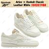 Reebok Ariete × Reebok Classic Leather White 100201988 taglia uomo