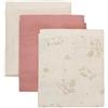 Pippi Confezione da 3 pannolini unisex per bambini, 70 x 70 cm