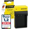 PATONA Slim Caricatore per LP E17 Batterie Compatibile con Canon EOS RP R8 R10