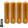 Nraonrn Batterie ricaricabili AAA per Panasonic Gigaset 550 mAh 1,2 V Ni MH Pile