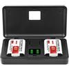 LIFEMOI Caricabatteria NP BG1 (1500mAh) (incluse due batterie) Compatibile con