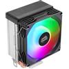 Mars Gaming MCPU X2 Dissipatore CPU 150W TDP 2x Heatpipes Ventola PWM FDB