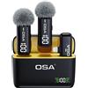 OSA Microfono lavalier wireless per trasmissioni live e registrazione
