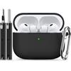 Does not apply Compatible with Airpods Pro 3 Hülle(2025) with Cleaning Kit, Silicone Protective