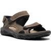 ENVAL SOFT SANDALO CON 3 STRAPPI IN PELLE UOMO 1246099 BEIGE DAL 40 AL 45 NEW